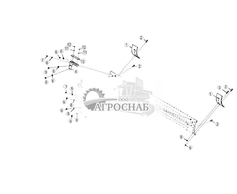 Накладные угловые ножи встроенного регулятора уклона (IGC) и крепления мачты (режущая кромка 8 дюймов) (крепежные детали 34 дюйма) - ST787661 654.jpg